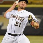 Kevin Kopps. The San Antonio Missions beat the Frisco RoughRiders 2-1 on Saturday, July 1, 2023, at Wolff Stadium. - photo by Joe Alexander