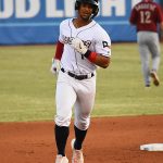 Ray-Patrick Didder. The San Antonio Missions beat the Frisco RoughRiders 2-1 on Saturday, July 1, 2023, at Wolff Stadium. - photo by Joe Alexander
