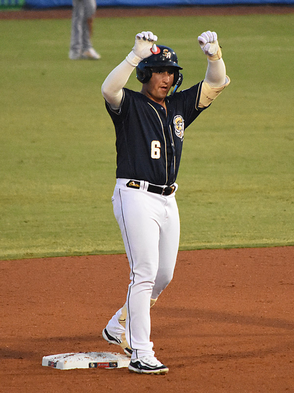 Marcos Castanon. The San Antonio Missions beat the Amarillo Sod Poodles 8-7 in 10 innings on Tuesday, Aug. 22, 2023, at Wolff Stadium. - photo by Joe Alexander