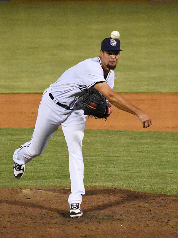 Michel Baez. The San Antonio Missions lost to the Amarillo Sod Poodles 1-0 on Friday, Aug. 25, 2023, at Wolff Stadium. - photo by Joe Alexander