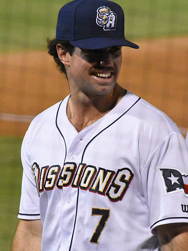 Graham Pauley. The San Antonio Missions beat the Springfield Cardinals 4-3 on Tuesday, Sept. 12, 2023, at Wolff Stadium. - photo by Joe Alexander