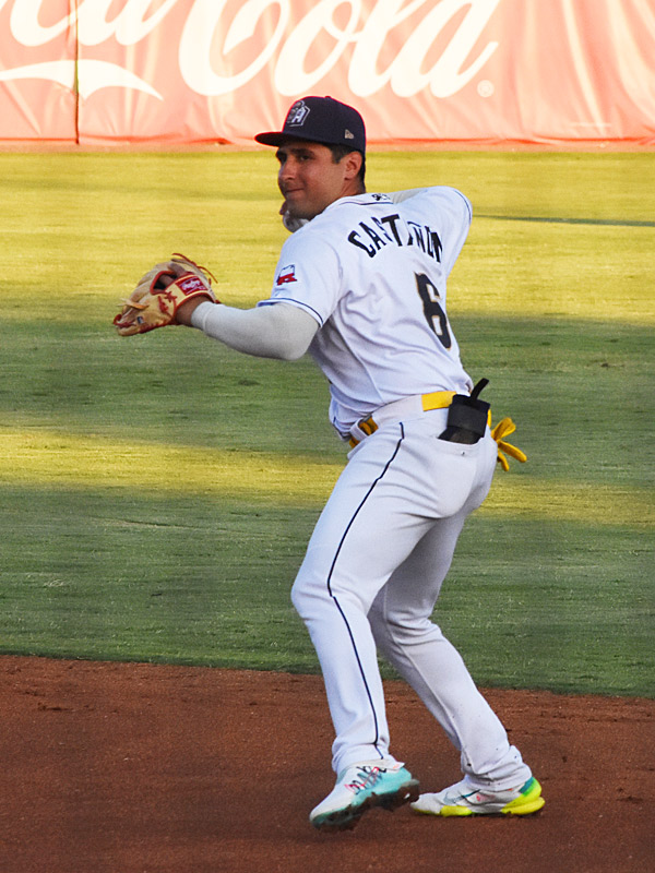Marcos Castanon. The San Antonio Missions beat the Springfield Cardinals 4-3 on Tuesday, Sept. 12, 2023, at Wolff Stadium. - photo by Joe Alexander