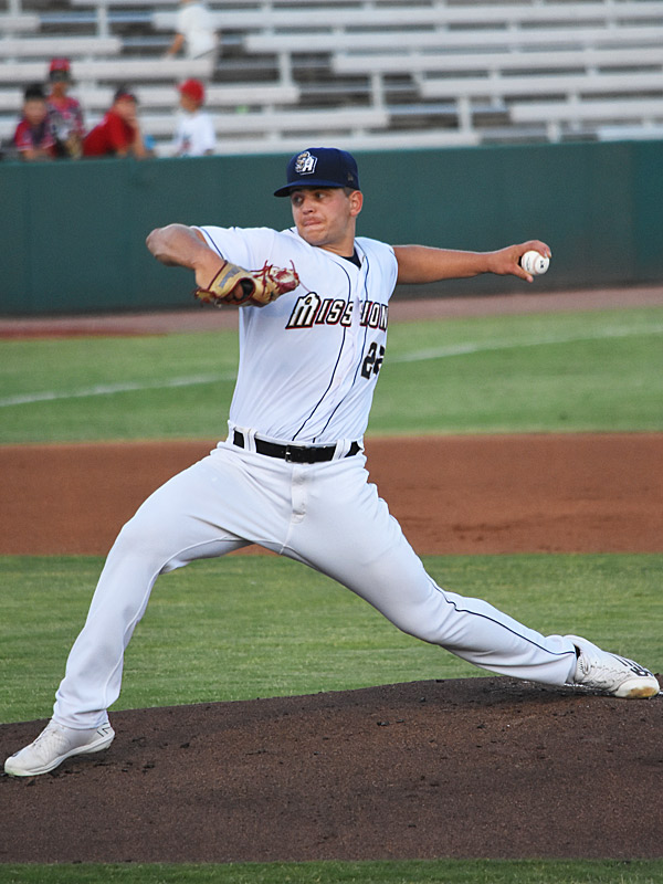Robby Snelling. The San Antonio Missions beat the Springfield Cardinals 4-3 on Tuesday, Sept. 12, 2023, at Wolff Stadium. - photo by Joe Alexander