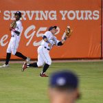 Ripken Reyes. The San Antonio Missions lost to the Amarillo Sod Poodles 7-4 on Thursday, Sept. 21, 2023, in Game 2 of the Texas League playoffs at Wolff Stadium. - photo by Joe Alexander