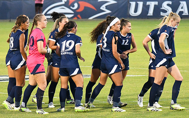 UTSA held North Texas scoreless in the second half. UTSA women's soccer lost to North Texas 2-0 on Thursday, Sept. 28, 2023, at UTSA Park West. - photo by Joe Alexander