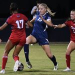 Alissa Stewart. UTSA women's soccer tied Florida Atlantic 0-0 on Thursday, Oct. 19, 2023, at UTSA Park West. - photo by Joe Alexander