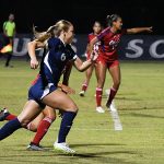 Maci Geltmeier. UTSA women's soccer tied Florida Atlantic 0-0 on Thursday, Oct. 19, 2023, at UTSA Park West. - photo by Joe Alexander