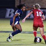 Sasjah Dade. UTSA women's soccer tied Florida Atlantic 0-0 on Thursday, Oct. 19, 2023, at UTSA Park West. - photo by Joe Alexander