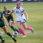 Alissa Stewart. South Florida beat UTSA 1-0 in women's soccer on Sunday, Oct. 22, 2023, at Park West. - photo by Joe Alexander