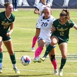 Avery Chaney. South Florida beat UTSA 1-0 in women's soccer on Sunday, Oct. 22, 2023, at Park West. - photo by Joe Alexander