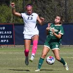 Deja Sandoval. South Florida beat UTSA 1-0 in women's soccer on Sunday, Oct. 22, 2023, at Park West. - photo by Joe Alexander