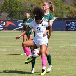 Marlee Fray. South Florida beat UTSA 1-0 in women's soccer on Sunday, Oct. 22, 2023, at Park West. - photo by Joe Alexander