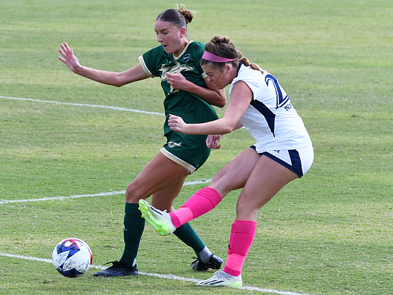 Michelle Polo. South Florida beat UTSA 1-0 in women's soccer on Sunday, Oct. 22, 2023, at Park West. - photo by Joe Alexander