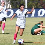 Olivia Alvarez. South Florida beat UTSA 1-0 in women's soccer on Sunday, Oct. 22, 2023, at Park West. - photo by Joe Alexander