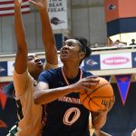 UTSA's Elyssa Coleman playing against Charlotte in American Athletic Conference women's basketball on Jan. 14, 2024, at the Convocation Center. - photo by Joe Alexander
