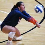 Giada Obregon. UTSA volleyball lost to Stephen F. Austin 3-0 in the season opener for both teams on Friday, Aug. 29, 2025, at the Convocation Center. - photo by Joe Alexander