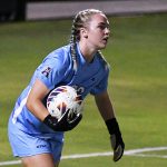 Jasmine Kessler. UTSA women's soccer lost to No. 9-ranked TCU 1-0 on Sunday, Aug. 17, 2025, at Park West Athletics Complex. - photo by Joe Alexander