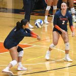 Raegan Ramirez. UTSA's volleyball scrimmage on Friday night at the Convocation Center. - photo by Joe Alexander