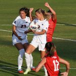 Emelie Ekman. UTSA tied Houston 0-0 in the Roadrunners' women's soccer season opener on Thursday, Aug. 14, 2025, at Park West Athletics Complex. - photo by Joe Alexander