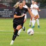 Emelie Ekman. UTSA women's soccer beat St. Mary's 3-0 on Thursday, Aug. 21, 2025, at Park West Athletics Complex. - photo by Joe Alexander