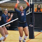 Megan Hawkins. UTSA's volleyball scrimmage on Friday night at the Convocation Center. - photo by Joe Alexander