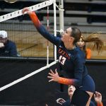 Miranda Putnicki. UTSA's volleyball scrimmage on Friday night at the Convocation Center. - photo by Joe Alexander