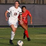 Zoe May. UTSA tied Houston 0-0 in the Roadrunners' women's soccer season opener on Thursday, Aug. 14, 2025, at Park West Athletics Complex. - photo by Joe Alexander