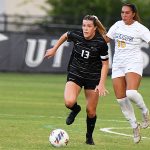 Zoe May. UTSA women's soccer beat St. Mary's 3-0 on Thursday, Aug. 21, 2025, at Park West Athletics Complex. - photo by Joe Alexander