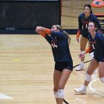 Carolina Krueger. UTSA's volleyball scrimmage on Friday night at the Convocation Center. - photo by Joe Alexander