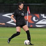 Isabel Peters. UTSA women's soccer beat St. Mary's 3-0 on Thursday, Aug. 21, 2025, at Park West Athletics Complex. - photo by Joe Alexander