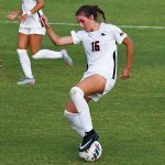 Kacey Grahmann. UTSA tied Houston 0-0 in the Roadrunners' women's soccer season opener on Thursday, Aug. 14, 2025, at Park West Athletics Complex. - photo by Joe Alexander