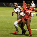Kamryn Watson. UTSA tied Houston 0-0 in the Roadrunners' women's soccer season opener on Thursday, Aug. 14, 2025, at Park West Athletics Complex. - photo by Joe Alexander
