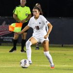 Maria Reyes. UTSA tied Houston 0-0 in the Roadrunners' women's soccer season opener on Thursday, Aug. 14, 2025, at Park West Athletics Complex. - photo by Joe Alexander