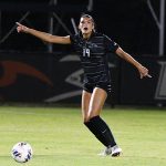 Sofia Peters. UTSA women's soccer beat St. Mary's 3-0 on Thursday, Aug. 21, 2025, at Park West Athletics Complex. - photo by Joe Alexander