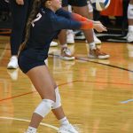 Bailey Lechler. UTSA's volleyball scrimmage on Friday night at the Convocation Center. - photo by Joe Alexander