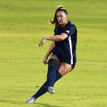 Kameron Kloza. UTSA women's soccer lost to No. 9-ranked TCU 1-0 on Sunday, Aug. 17, 2025, at Park West Athletics Complex. - photo by Joe Alexander