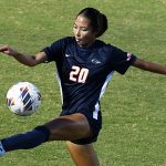 Abigail Casey. UTSA women's soccer lost to No. 9-ranked TCU 1-0 on Sunday, Aug. 17, 2025, at Park West Athletics Complex. - photo by Joe Alexander