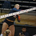 Brooklyn Grobb-Prins. UTSA's volleyball scrimmage on Friday night at the Convocation Center. - photo by Joe Alexander