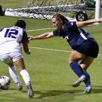 Rylee Miller. UTSA women's soccer lost to No. 9-ranked TCU 1-0 on Sunday, Aug. 17, 2025, at Park West Athletics Complex. - photo by Joe Alexander