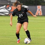 Brooklyn Bailey. UTSA women's soccer beat St. Mary's 3-0 on Thursday, Aug. 21, 2025, at Park West Athletics Complex. - photo by Joe Alexander