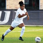Aaliyaiah Durden. UTSA women's soccer's 1-0 victory over Lamar on Sunday, Aug. 24, 2025, at Park West Athletics Complex. - photo by Joe Alexander