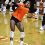 Keelea Alexander. UTSA volleyball lost to Texas State 3-1 on Saturday, Aug. 30, 2025, at the Convocation Center. - photo by Joe Alexander