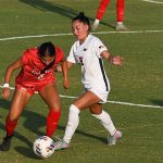 Leah Varela. UTSA tied Houston 0-0 in the Roadrunners' women's soccer season opener on Thursday, Aug. 14, 2025, at Park West Athletics Complex. - photo by Joe Alexander