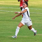 Leah Varela. UTSA tied Houston 0-0 in the Roadrunners' women's soccer season opener on Thursday, Aug. 14, 2025, at Park West Athletics Complex. - photo by Joe Alexander