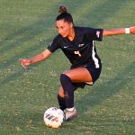 Leah Varela. UTSA women's soccer lost to No. 9-ranked TCU 1-0 on Sunday, Aug. 17, 2025, at Park West Athletics Complex. - photo by Joe Alexander
