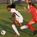 Izzy Lane. UTSA tied Houston 0-0 in the Roadrunners' women's soccer season opener on Thursday, Aug. 14, 2025, at Park West Athletics Complex. - photo by Joe Alexander