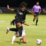 Izzy Lane. UTSA women's soccer beat St. Mary's 3-0 on Thursday, Aug. 21, 2025, at Park West Athletics Complex. - photo by Joe Alexander