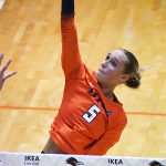 Ally Tribe. UTSA volleyball lost to Texas State 3-1 on Saturday, Aug. 30, 2025, at the Convocation Center. - photo by Joe Alexander