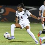 Taliyah Spain. UTSA women's soccer's 1-0 victory over Lamar on Sunday, Aug. 24, 2025, at Park West Athletics Complex. - photo by Joe Alexander