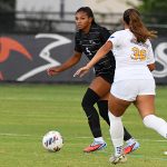 Taliyah Spain. UTSA women's soccer beat St. Mary's 3-0 on Thursday, Aug. 21, 2025, at Park West Athletics Complex. - photo by Joe Alexander